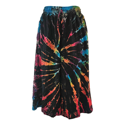 Tie Dye 3/4 Wide Leg Pants/Shorts